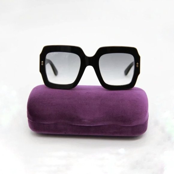 NEW GUCCI SQUARE FRAME SUNGLASSES GUCCI GG1111S 001 - Picture 5 of 6